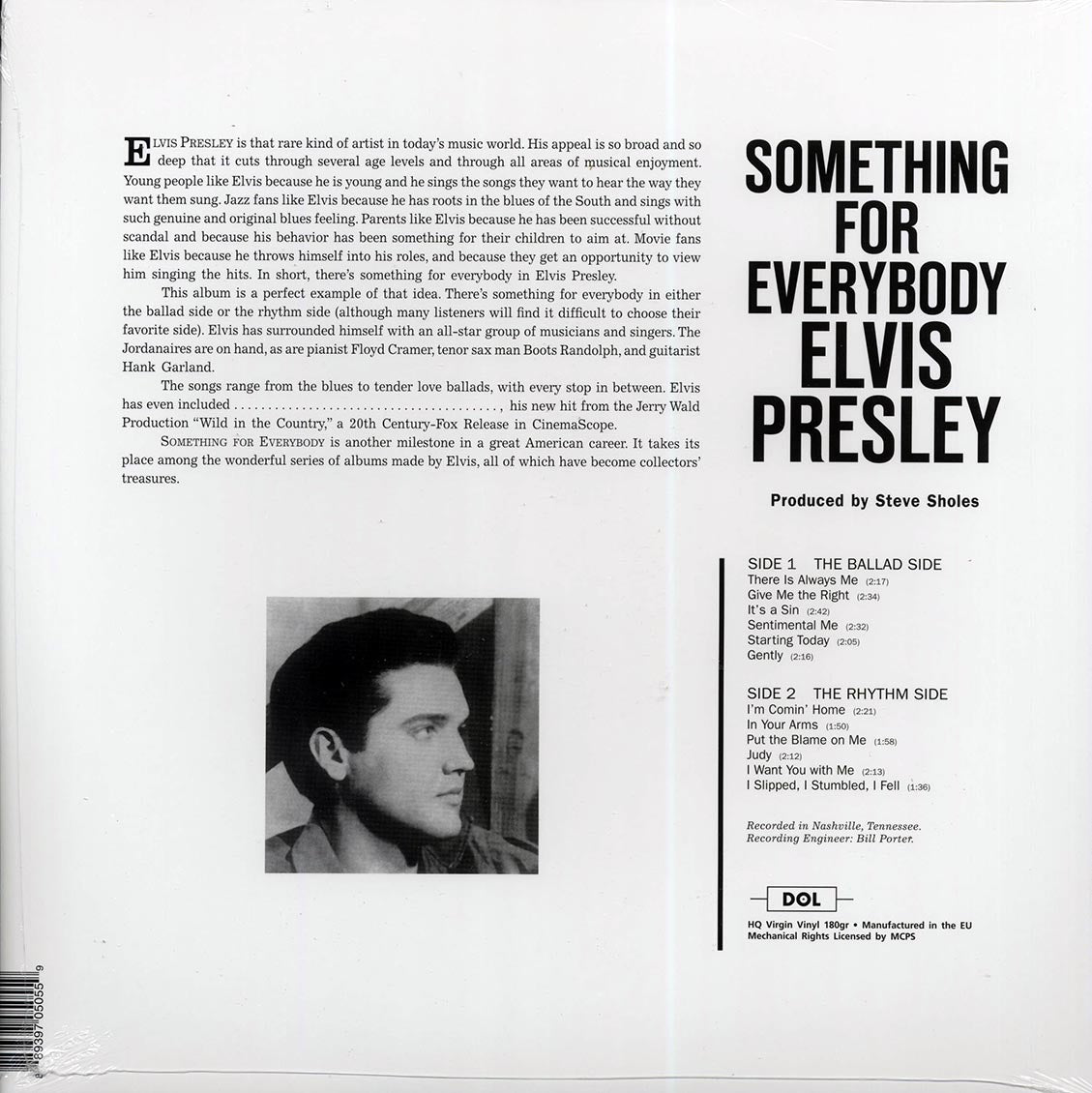 Elvis Presley - Something For Everybody (purple vinyl) Vinyl Record