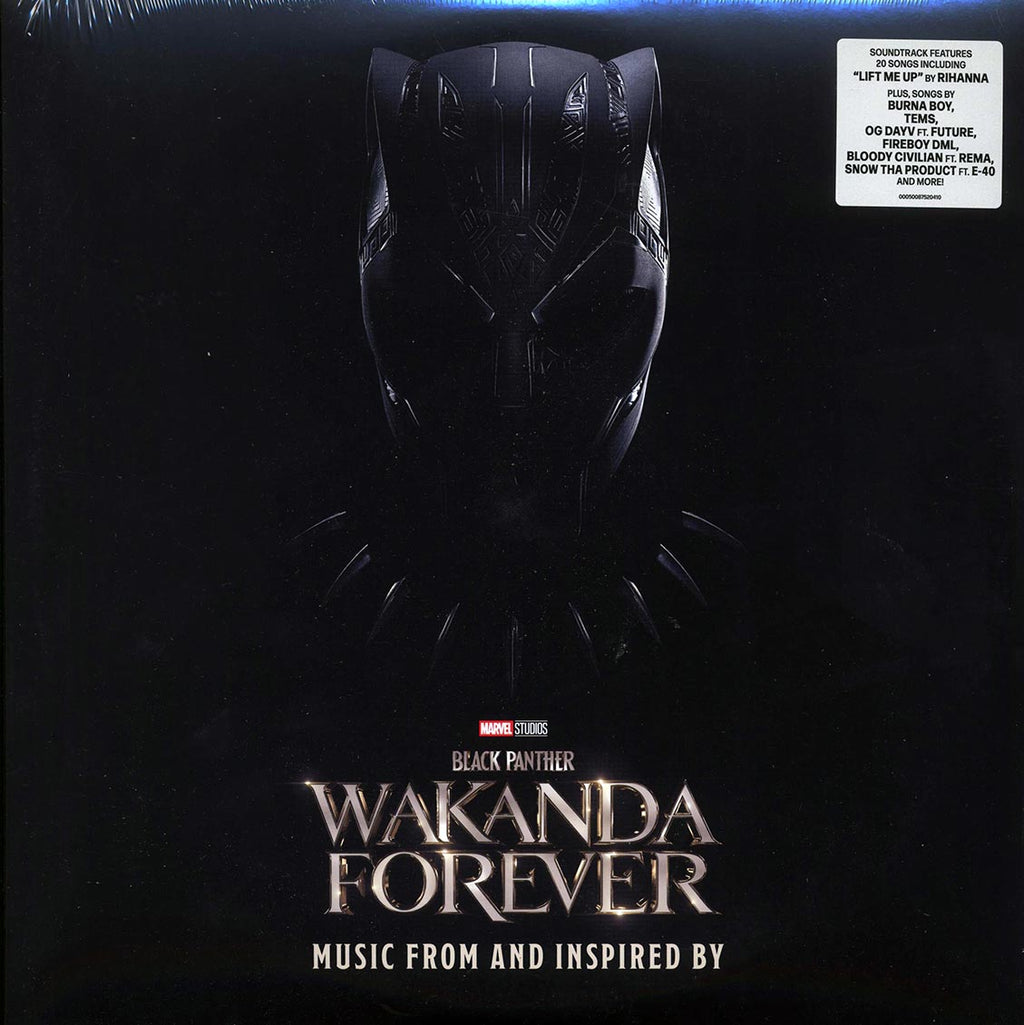 Rihanna, Burna Boy, Tems, Future, Etc. - Music From And Inspired By Black Panther: Wakanda Forever (2xLP) Vinyl Record
