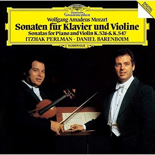 Perlman,itzhak - Mozart: Violin Sonatas K 526 & 547 - Music CD
