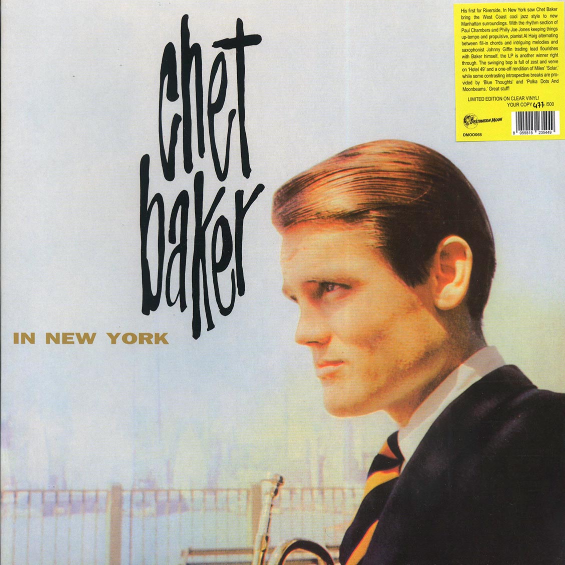 Chet Baker - In New York (ltd. 500 copies made) (clear vinyl) Vinyl Record
