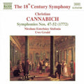 Cannabich / Nicolaus Esterhazy Sinfonia / Grodd - Symphonies 47-52 (1772) - Music CD