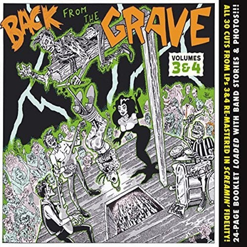 Back From The Grave 3 & 4 / Various - Back From The Grave 3 & 4 / Various - Music CD