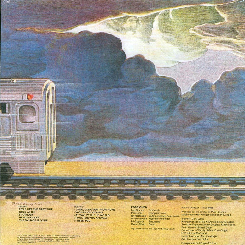 Foreigner - Foreigner (75th Anniv. Ed.) (ltd. ed.) (clear vinyl) Vinyl Record