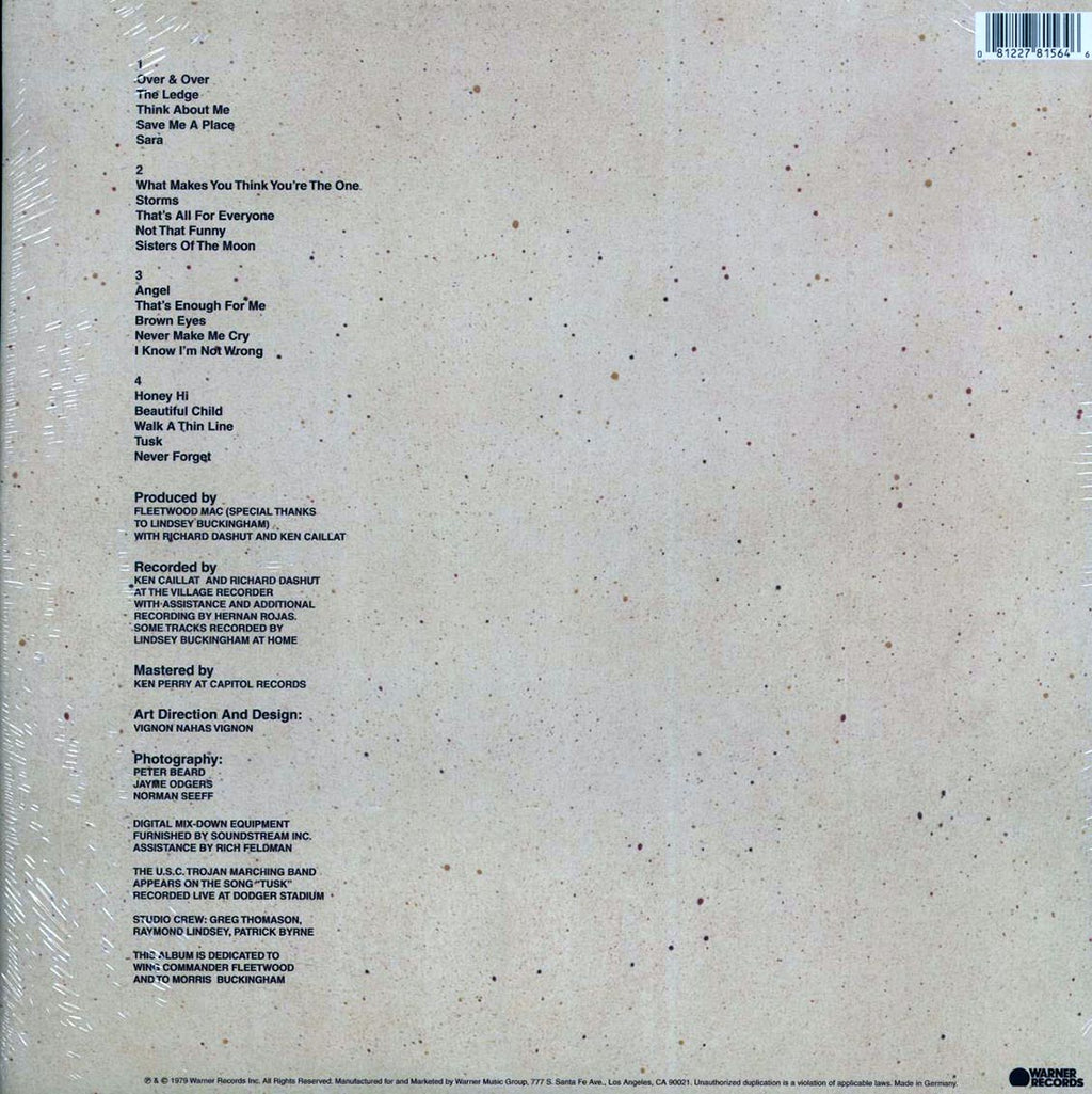 Fleetwood Mac - Tusk (ltd. ed.) (2xLP) (blue vinyl) Vinyl Record