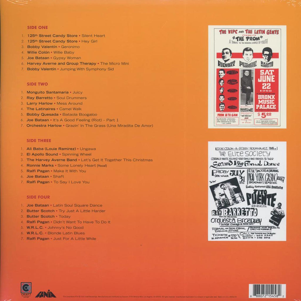Ray Barretto, Joe Bataan, Bobby Valentin, Raffi Pagan, The Latinaires, Etc. - It's A Good, Good Feeling: The Latin Soul Of Fania Records The Singles (28 tracks) (2xLP) Vinyl Record