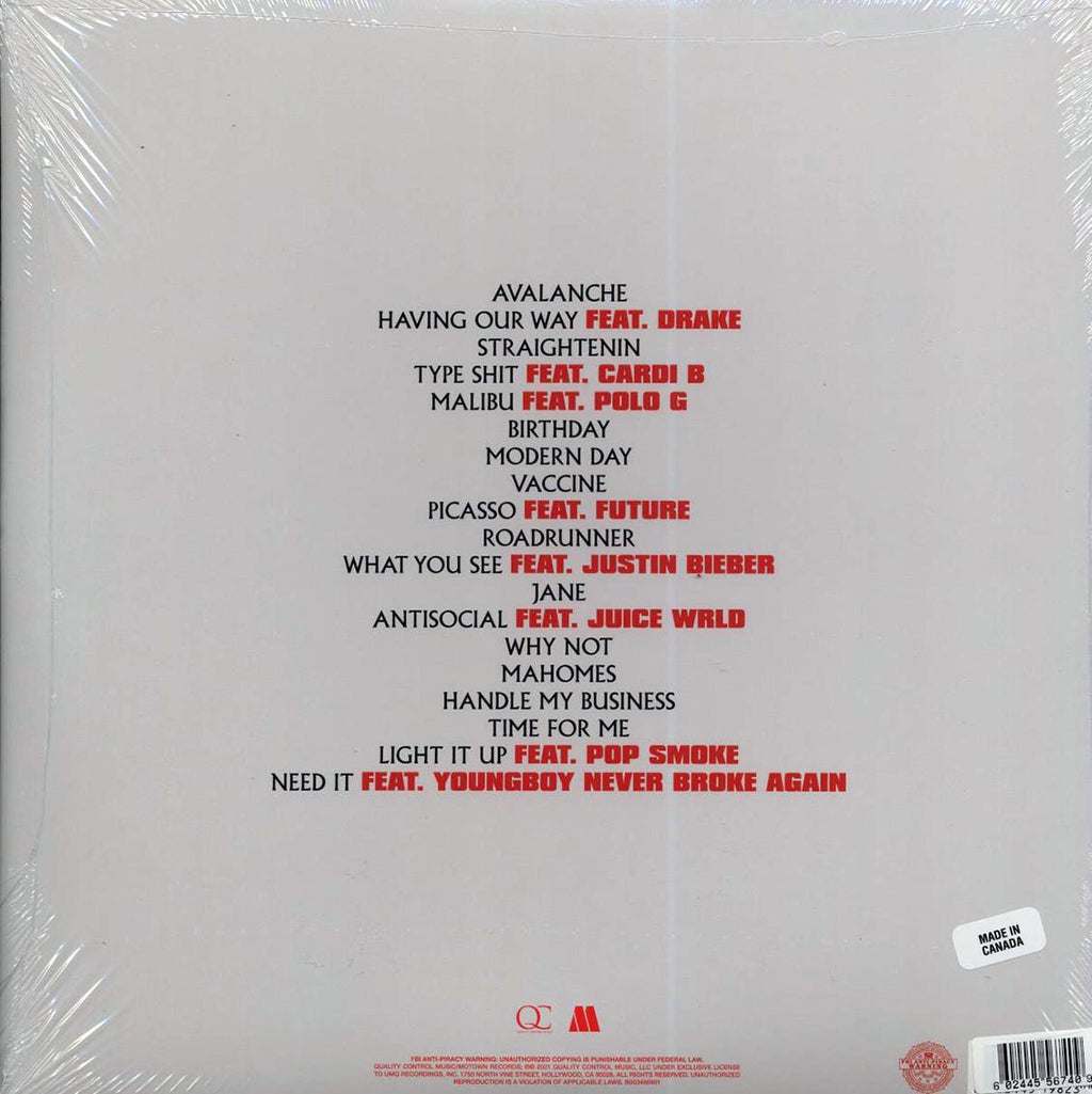 Migos - Culture III (ltd. ed.) (2xLP) (white vinyl) Vinyl Record