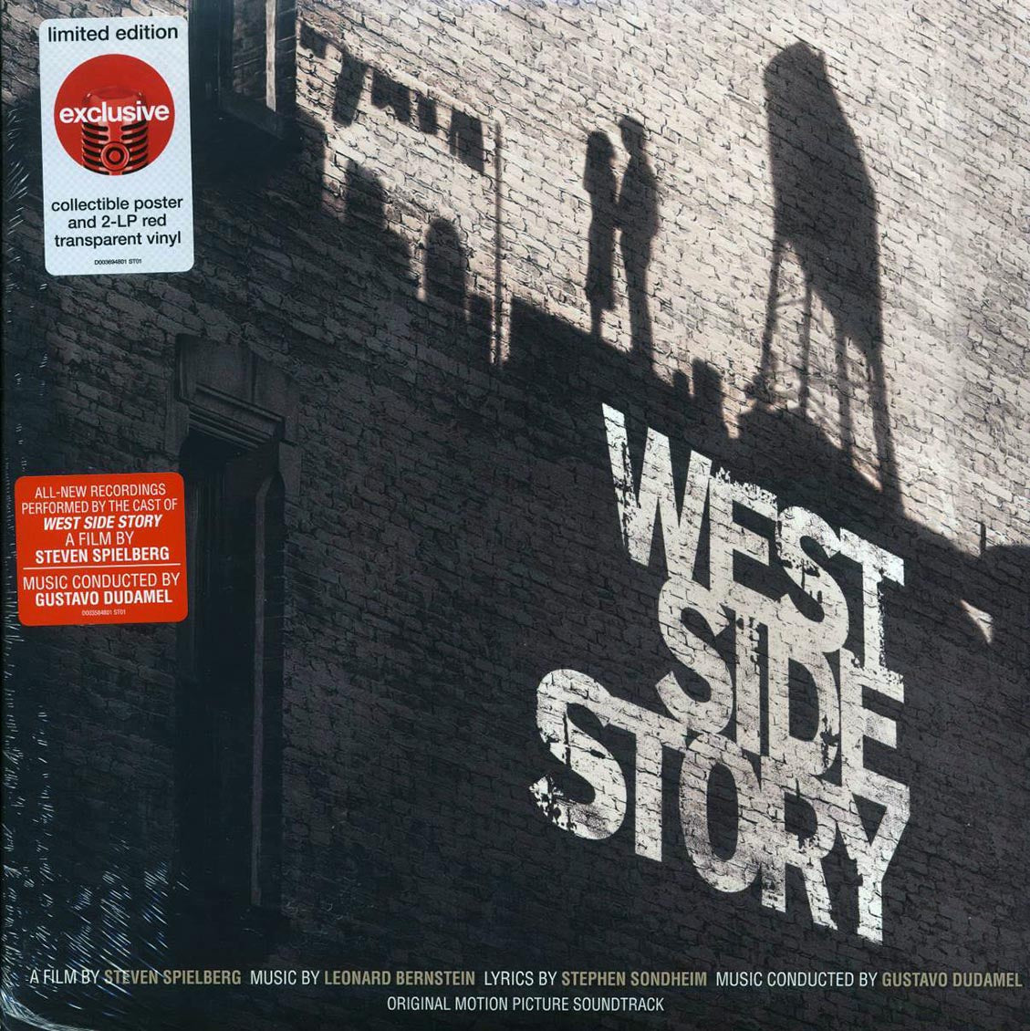 Leonard Bernstein, Gustavo Dudamel - West Side Story: Original Motion Picture Soundtrack (2xLP) (red vinyl) Vinyl Record