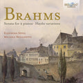 Brahms / Benignetti / Spina - Sonata For 2 Pianos Haydn Variations - Music CD