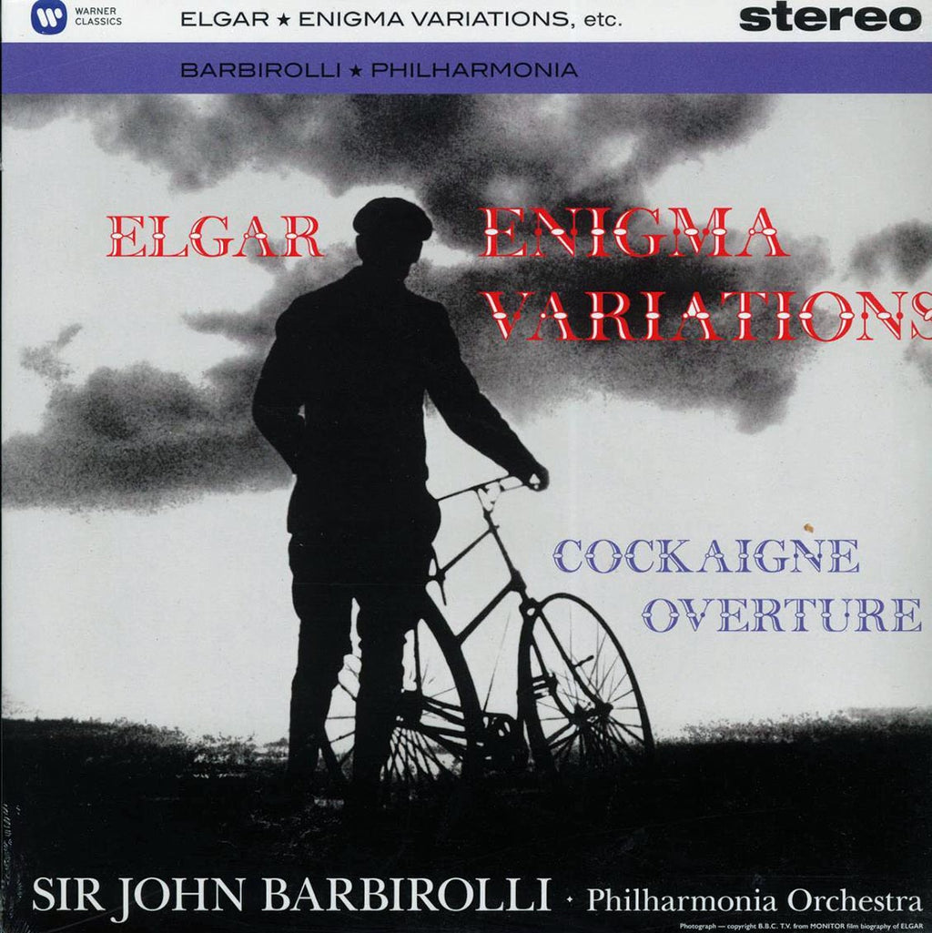 Elgar, Sir John Barbirolli, Philharmonic Orchestra - Enigma Variations, Etc. Vinyl Record