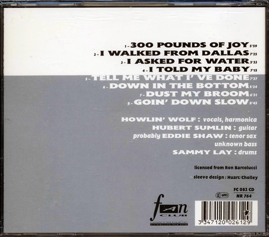 Howlin' Wolf - Live In Cambridge, MA 1966 Music CD