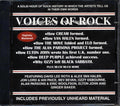 Van Halen, Ozzy Osbourne, Alan Parsons, Elton John, Etc. - Voices Of Rock Volume 1 Music CD