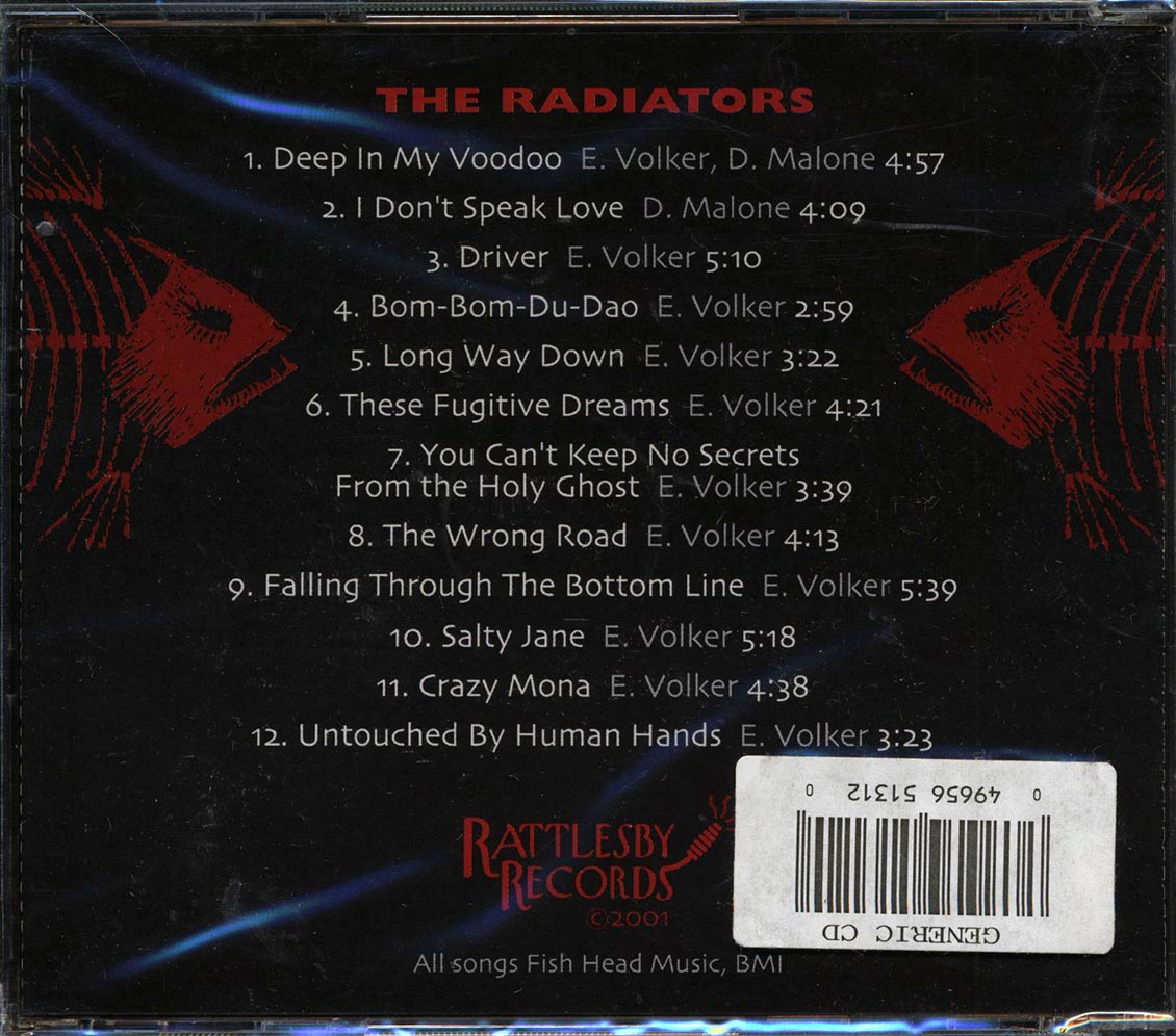 The Radiators - The Radiators Music CD