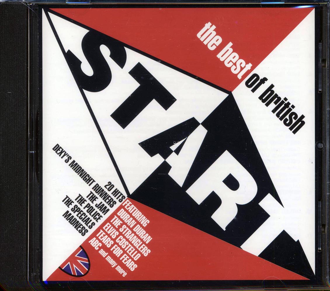 The Jam, The Police, The Specials, Duran Duran, The Buzzcocks, Etc. - Start: The Best Of British (20 tracks) Music CD
