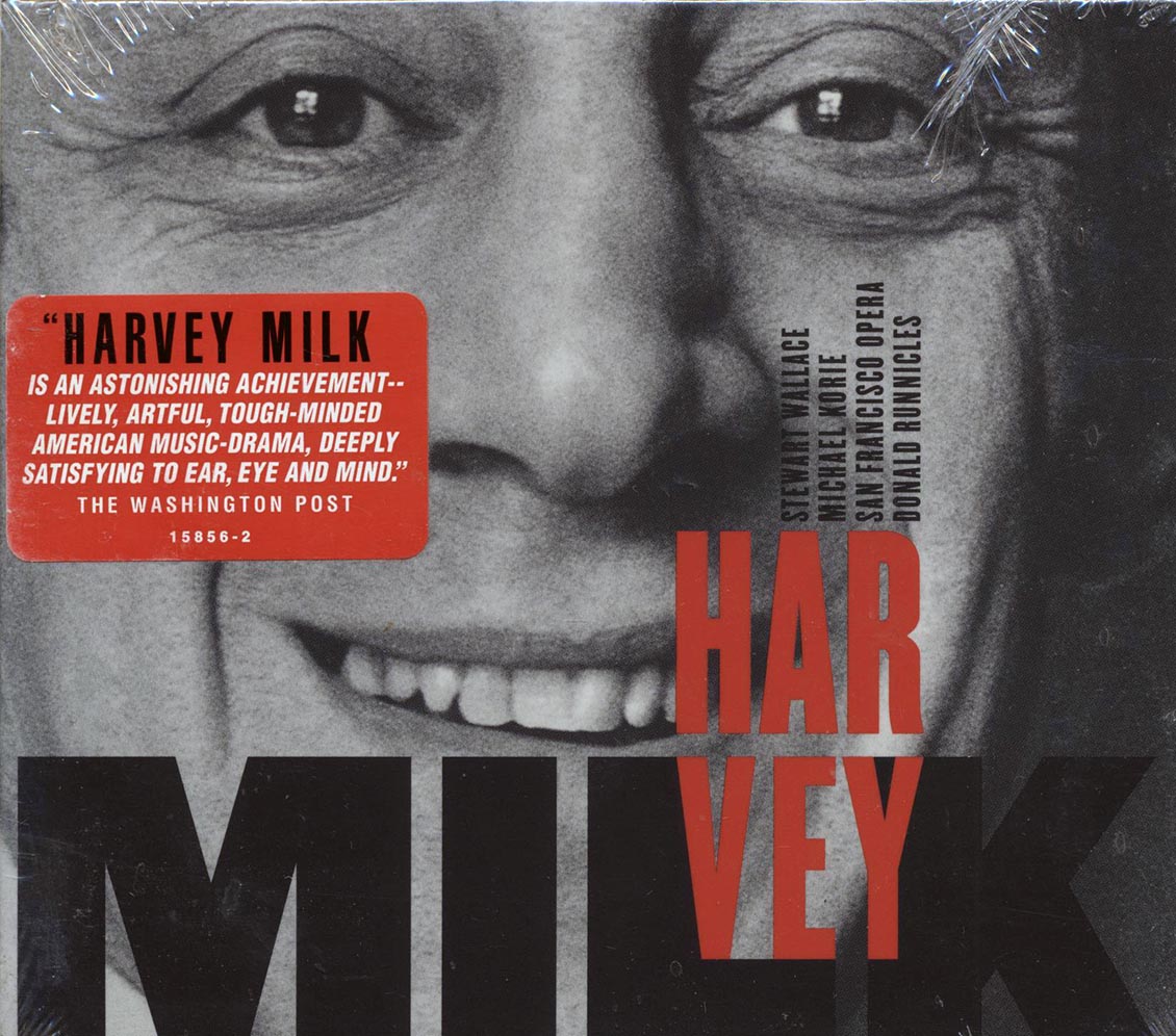Stewart Wallace, Michael Korie, San Francisco Opera, Donald Runnicles - Harvey Milk (39 tracks) (2xCD) (box set) (incl. large booklet) Music CD