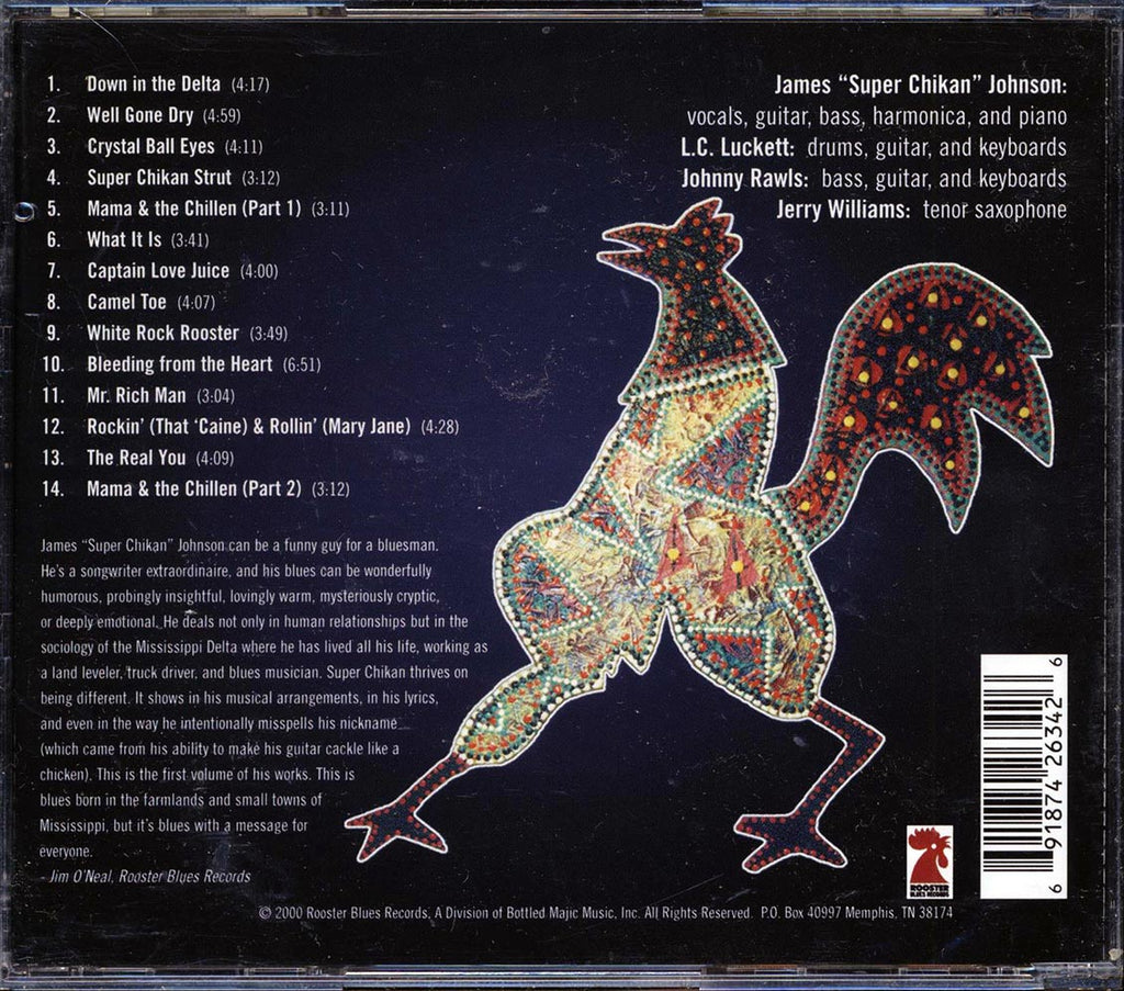 Super ChiKan - Blues Come Home To Roost Music CD