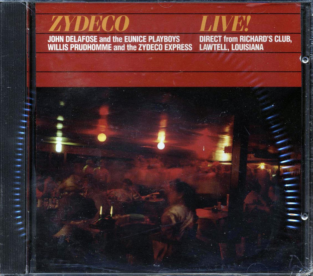 John Delafose & The Eunice Playboys, Willis Prudhomme & The Zydeco Express - Zydeco Live! Music CD