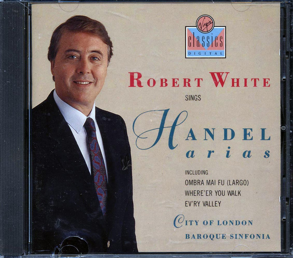 Robert White, City Of London Baroque Sinfonia - Robert White Sings Handel Arias Music CD