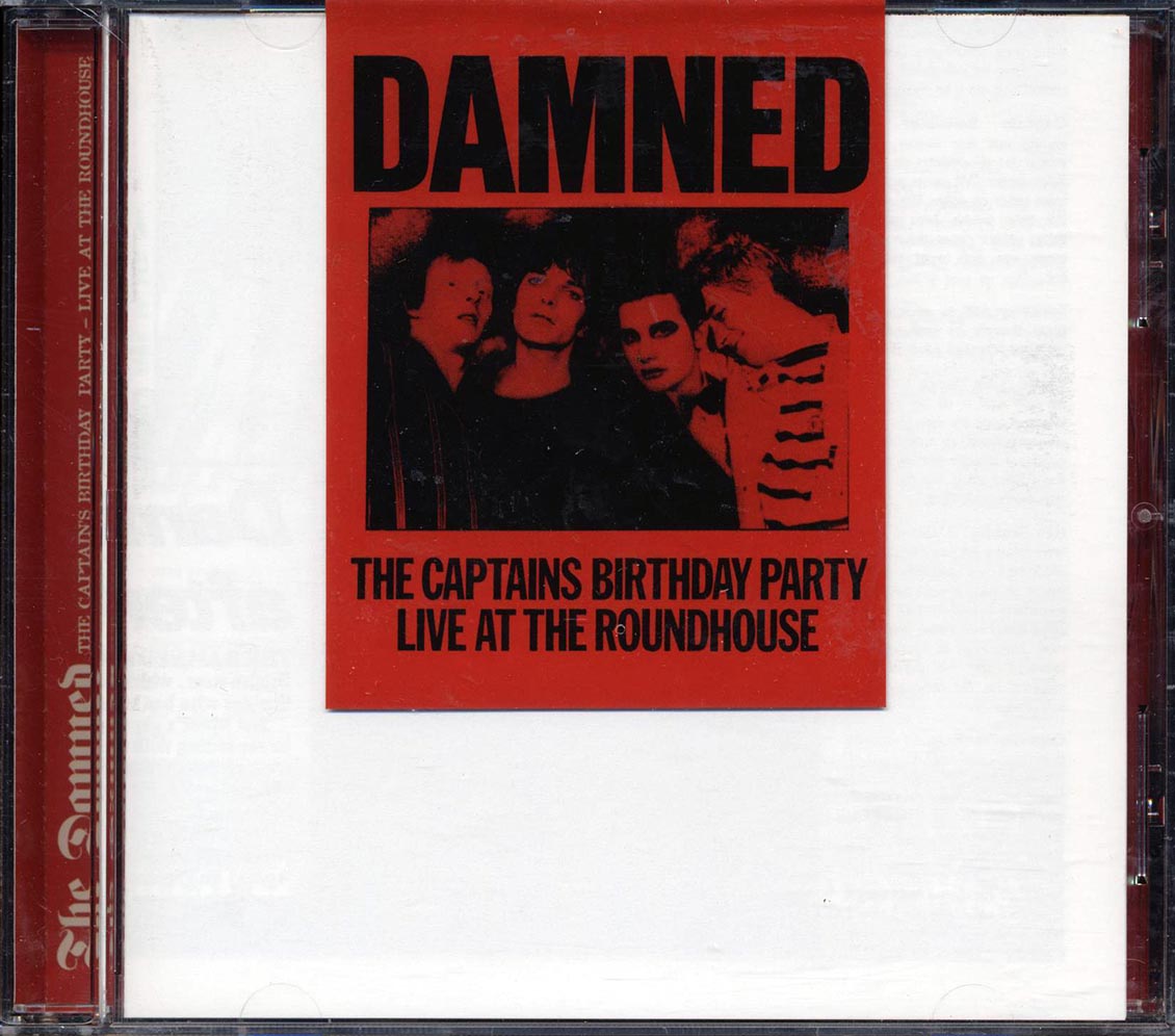 The Damned - The Captain's Birthday Party: Live At The Roadhouse Music CD