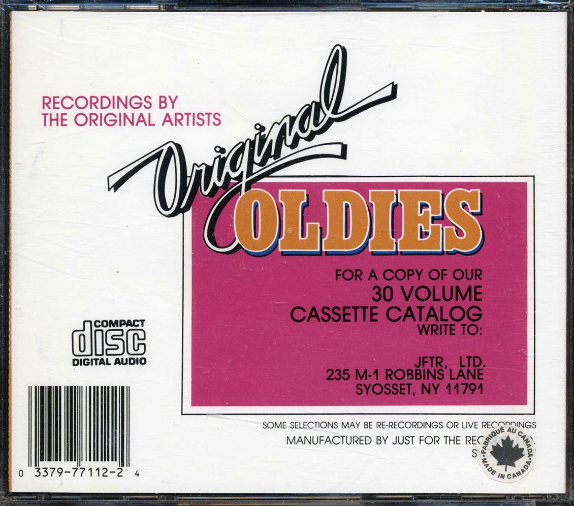 The Champs, The Drifters, Jerry Lee Lewis, Ritchie Valens, Etc. - Original Oldies Volume 12: Hits From The Sixties Music CD