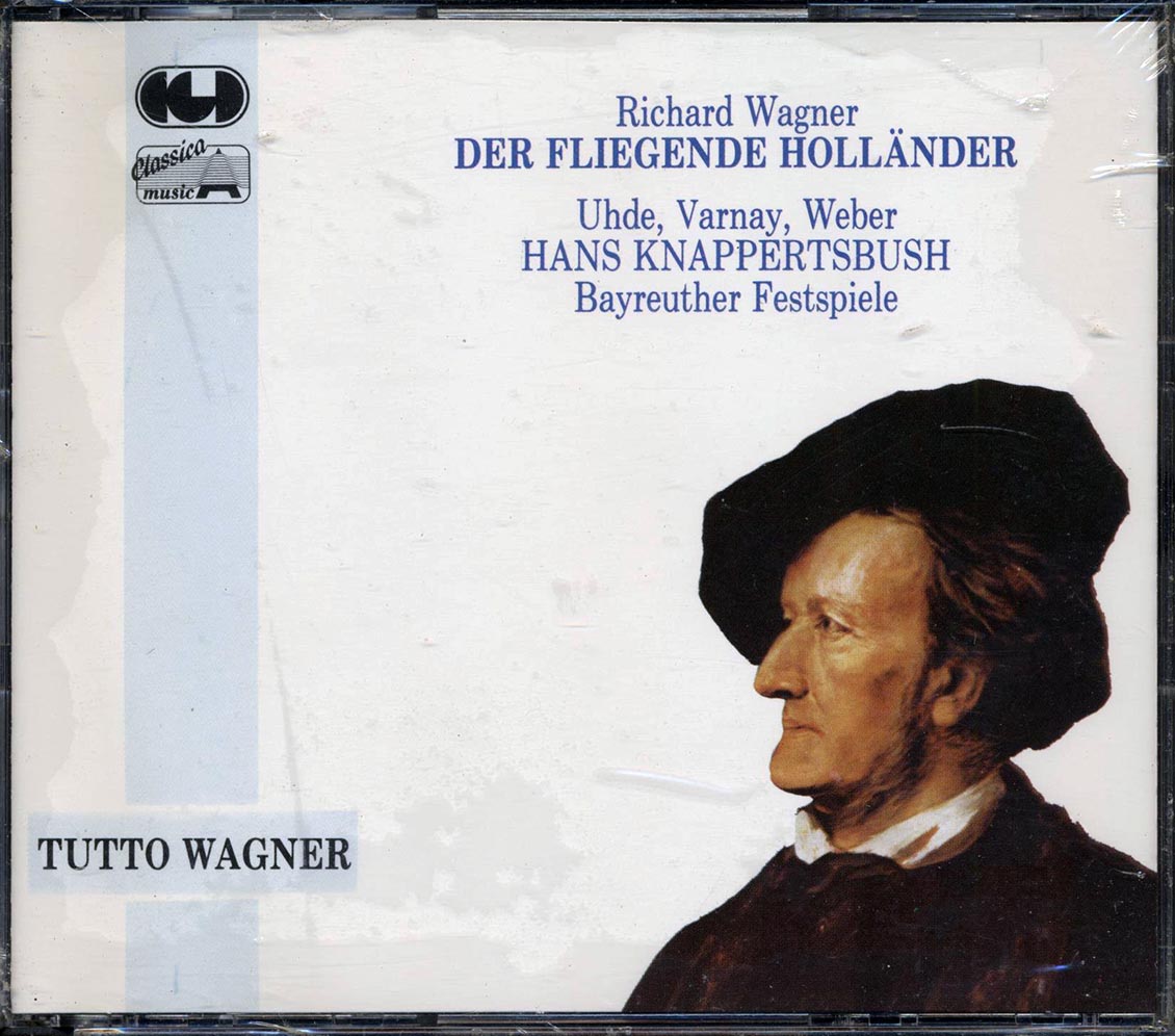 Richard Wagner, Uhde, Varnay, Weber, Hans Knappertsbusch - Der Fliegende Hollander (28 tracks) (2xCD) Music CD