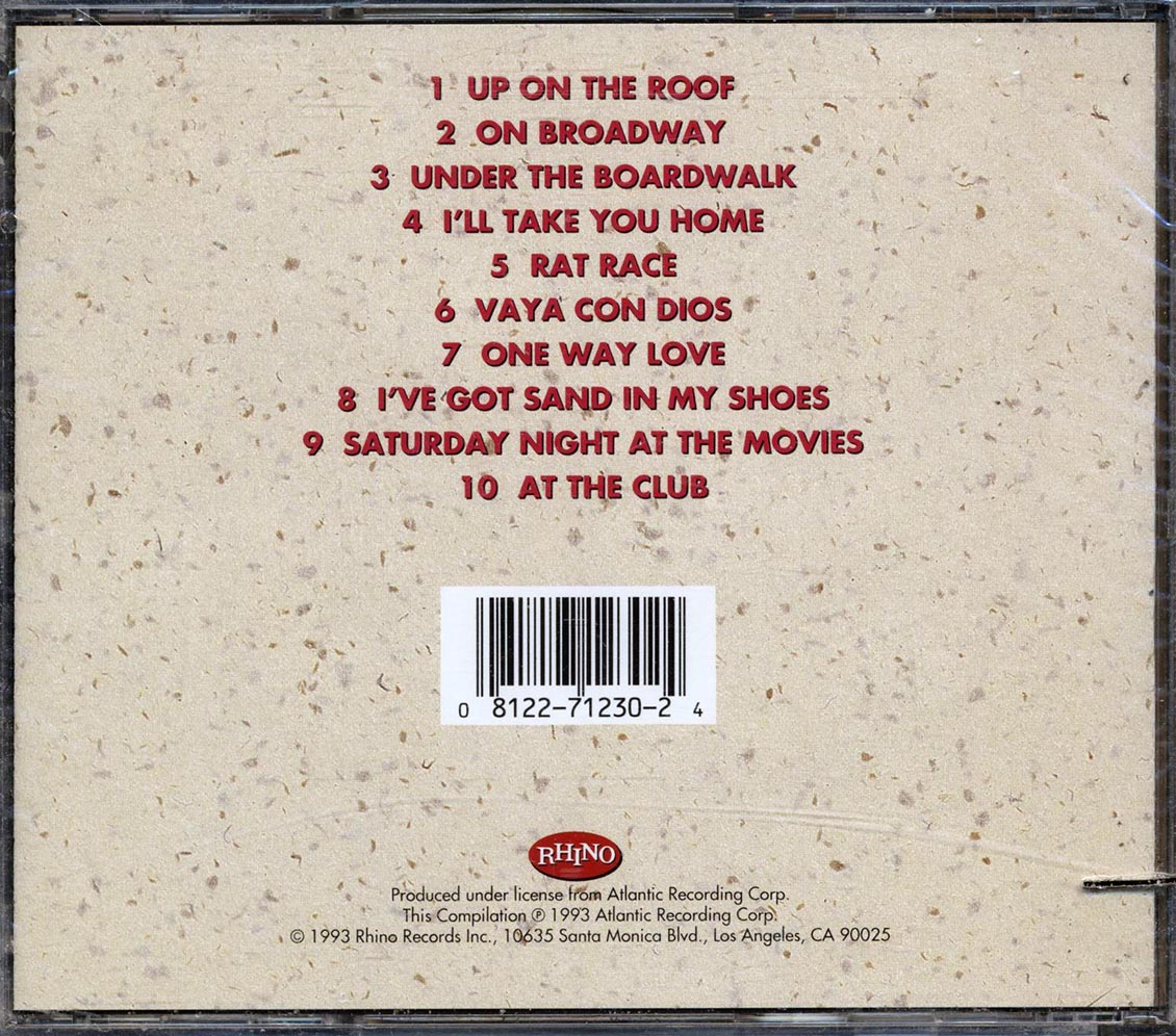 The Drifters - Up On The Roof, On Broadway & Under The Boardwalk Music CD