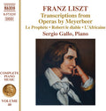 Liszt / Gallo,sergio - Transcriptions From Operas By Meyerbeer - Music CD
