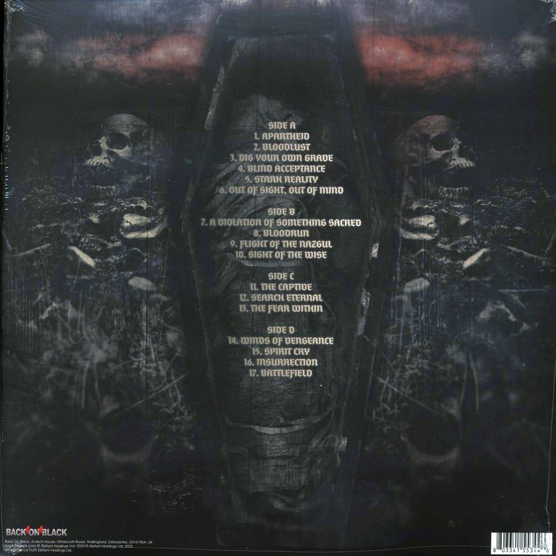 Sacrilege - It's Time To Face The Reaper: The Demons 84-86 (ltd. ed.) (2xLP) (white/black splatter vinyl) Vinyl Record