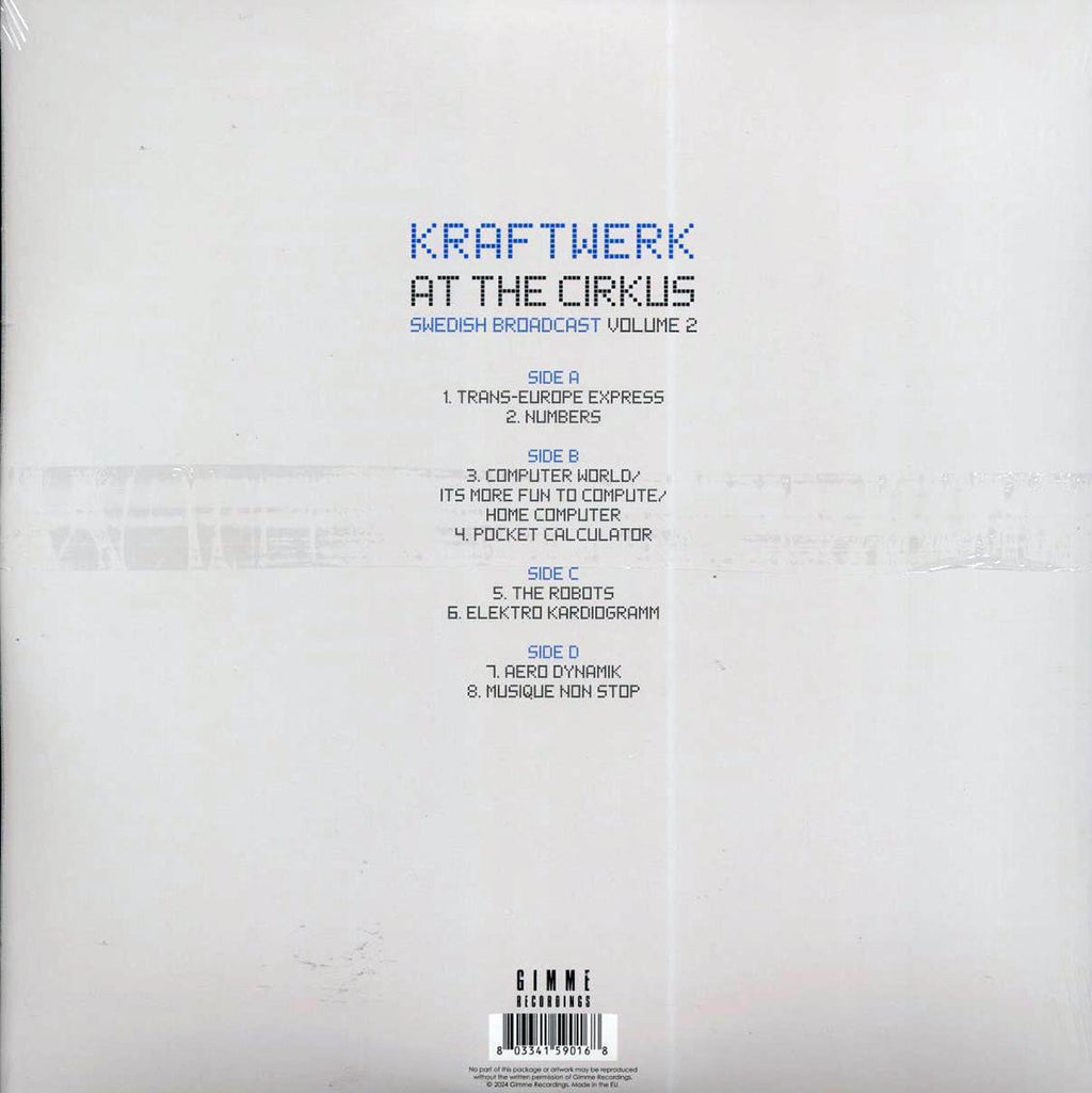 Kraftwerk - At The Cirkus Volume 2: Swedish Broadcast (2xLP) Vinyl Record