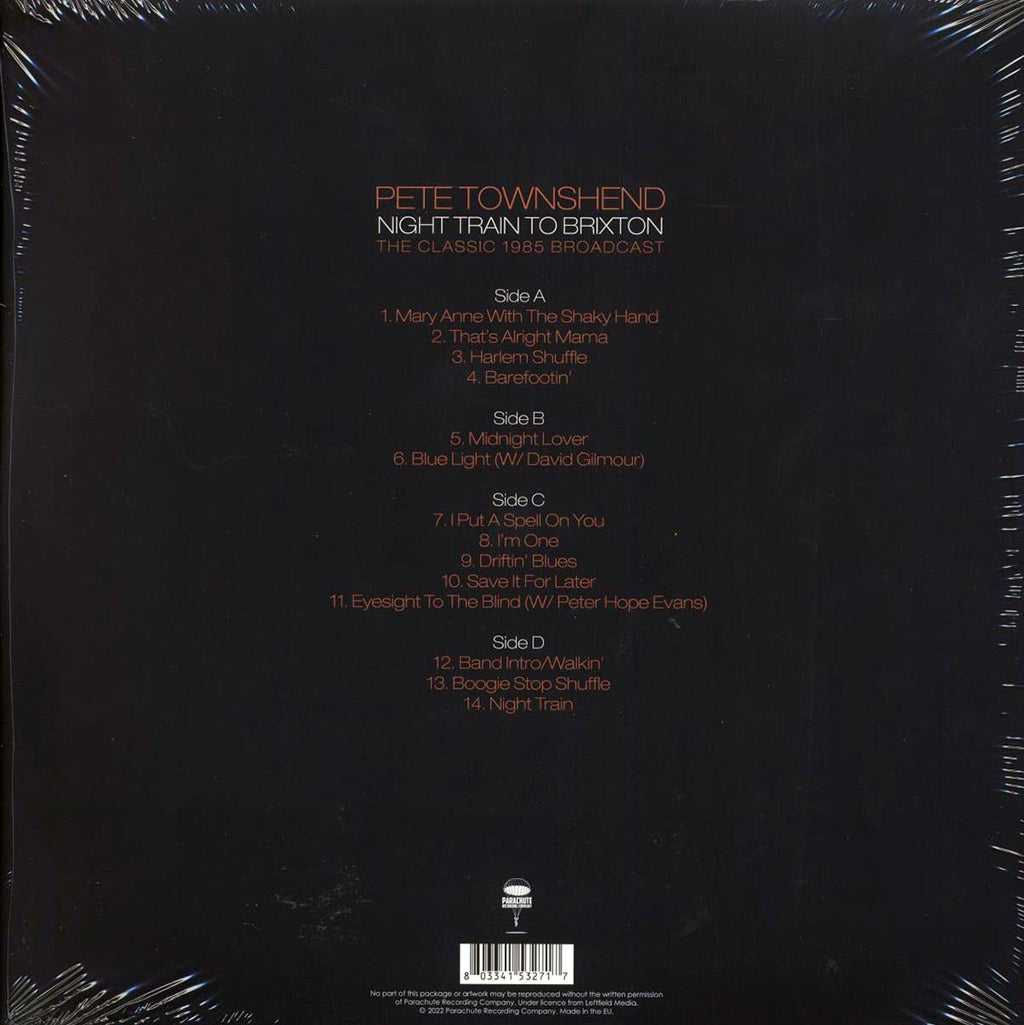 Pete Townshend - Night Train To Brixton: The Classic 1985 Broadcast (2xLP) Vinyl Record