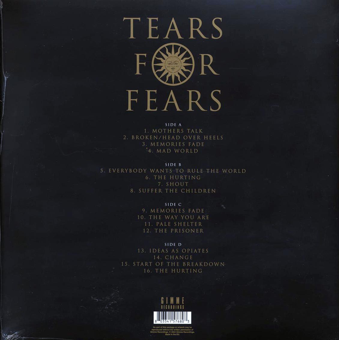 Tears For Fears - The Big Bad Smoke: The Classic FM Broadcast 1985 (ltd. ed.) (2xLP) (clear vinyl) Vinyl Record