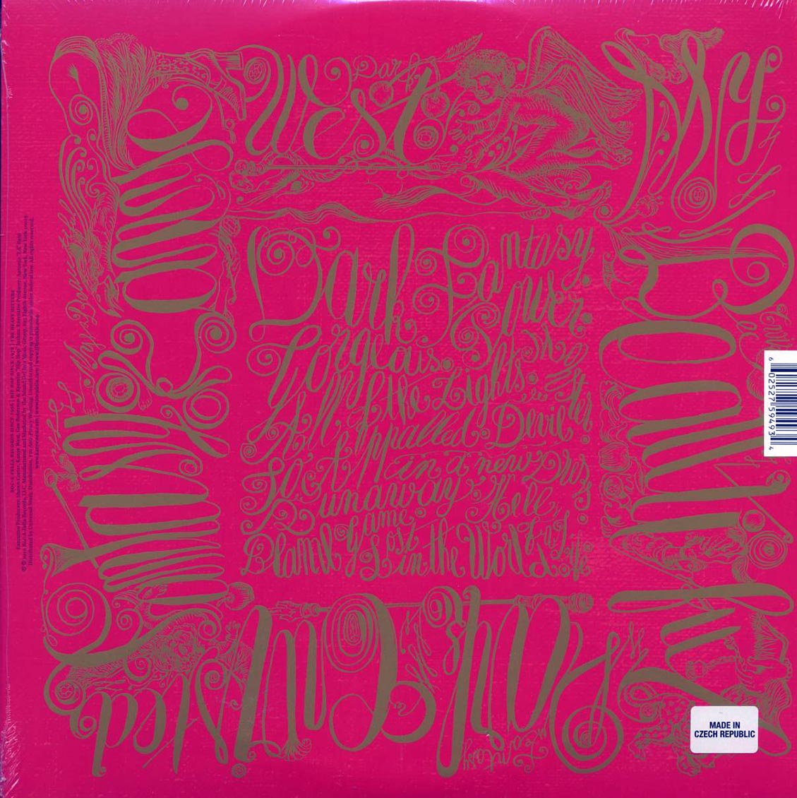 Kanye West - My Beautiful Dark Twisted Fantasy (ltd. ed.) (3xLP) Vinyl Record