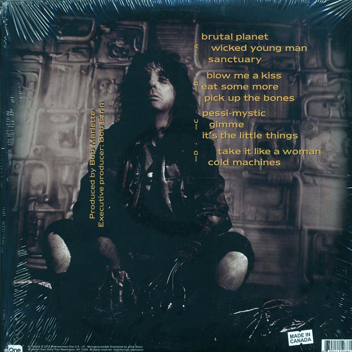 Alice Cooper - Brutal Planet (RSD 2021) (ltd. ed.) (2xLP) (180g) (bronze vinyl) Vinyl Record
