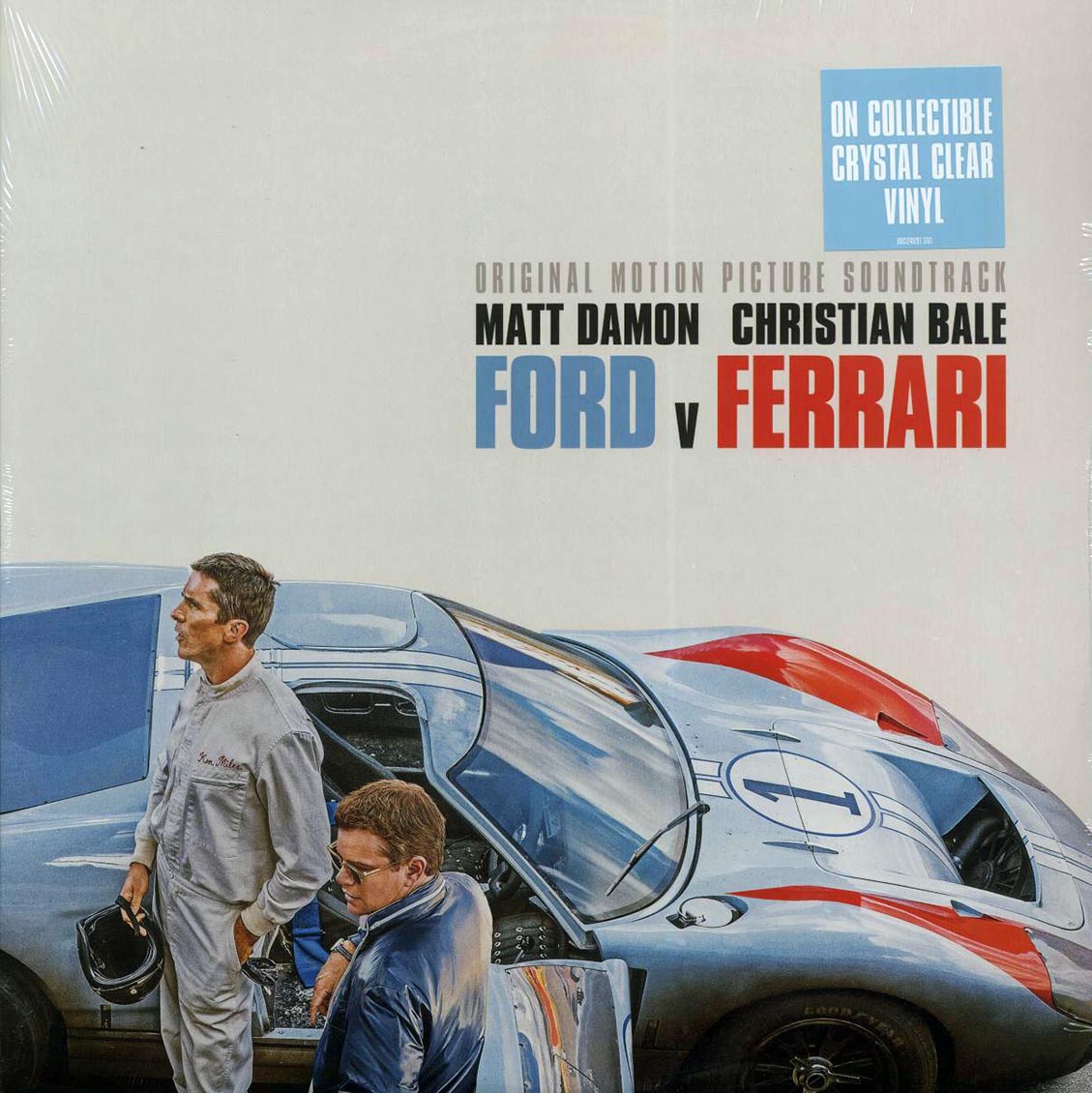 Link Wray, The Byrds, The Sonics, Marco Beltrami, Buck Sanders, Etc. - Ford V Ferrari: Original Motion Picture Soundtrack (clear vinyl) Vinyl Record