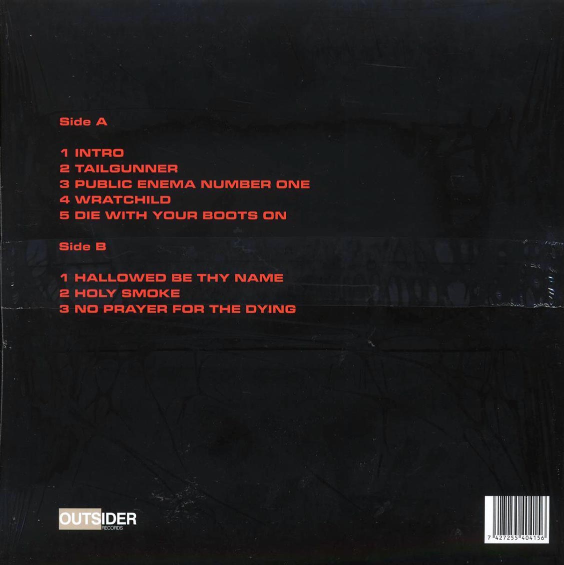Iron Maiden - Wembley Arena 1990 Volume 1 (red vinyl) Vinyl Record