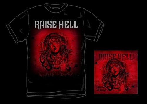 Raise Hell - Written In Blood (t-shirt Xl) - Music CD