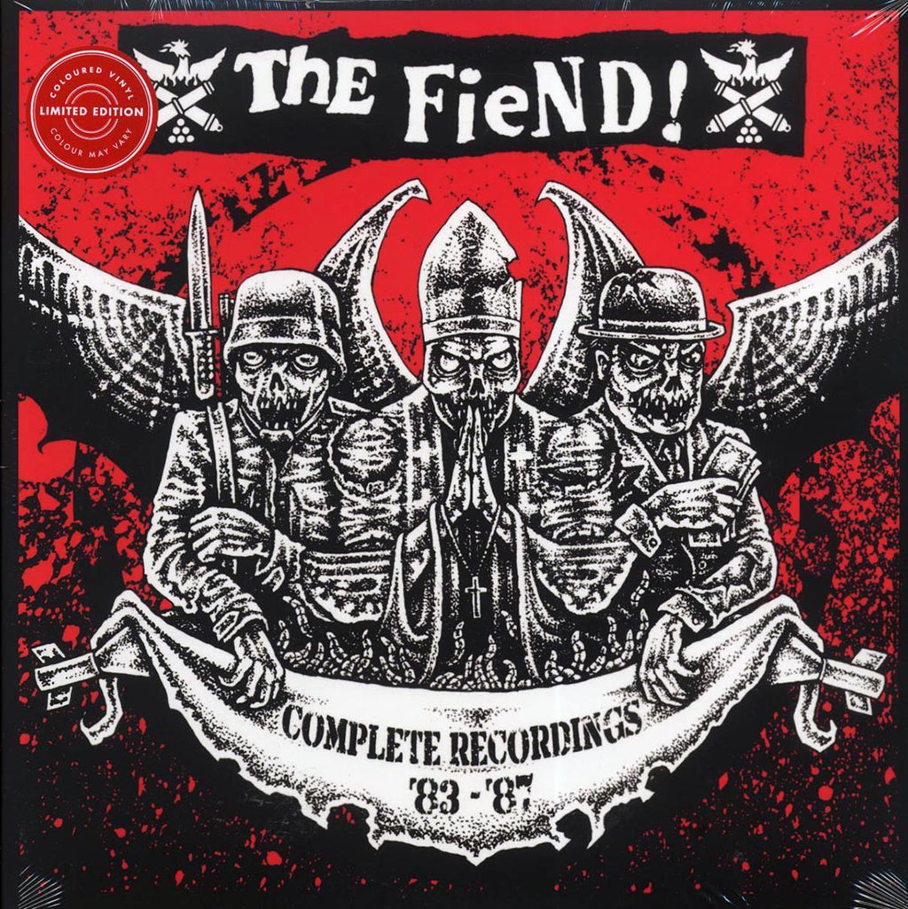 The Fiend - Complete Recordings 83-87 (ltd. ed.) (2xLP) (red vinyl) Vinyl Record