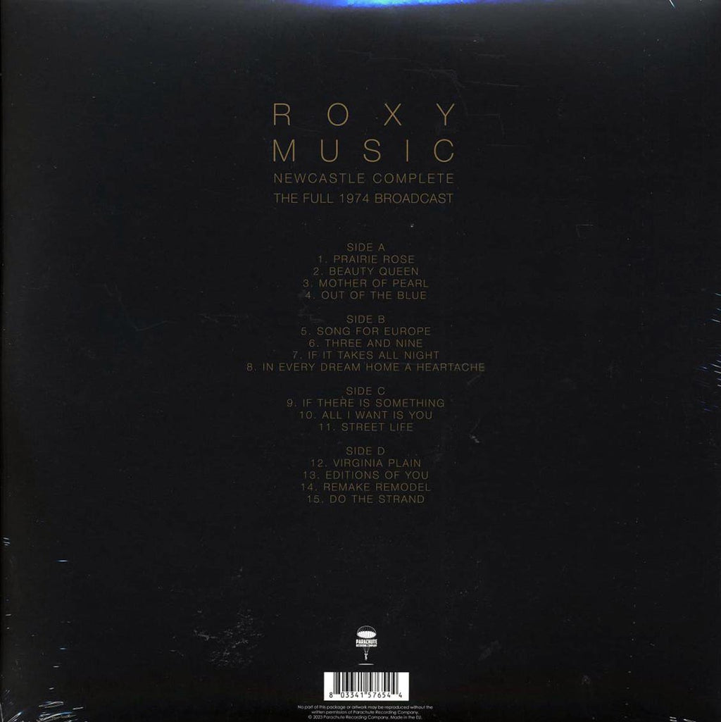 Roxy Music - Newcastle Complete: The Full 1974 Broadcast (2xLP) Vinyl Record