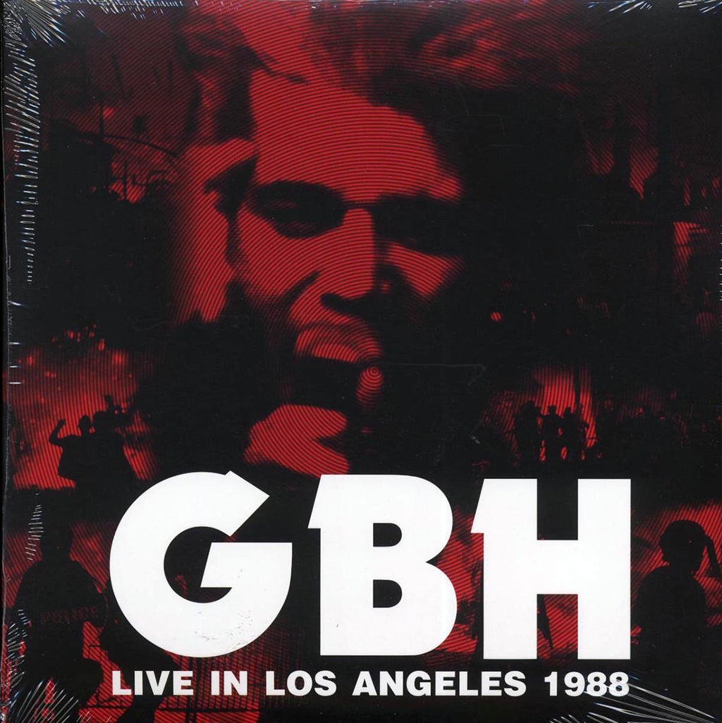 GBH - Live In Los Angeles 1988 (ltd. ed.) (2xLP) (red vinyl) Vinyl Record