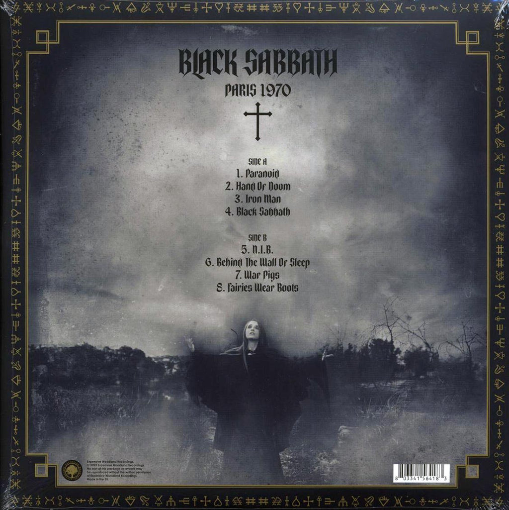 Black Sabbath - Paris 1970 (ltd. ed.) (purple vinyl) Vinyl Record