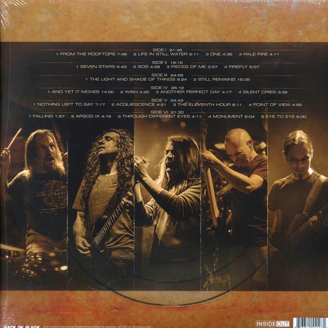 Fates Warning - Live Over Europe (ltd. ed.) (2xLP) (white vinyl) Vinyl Record