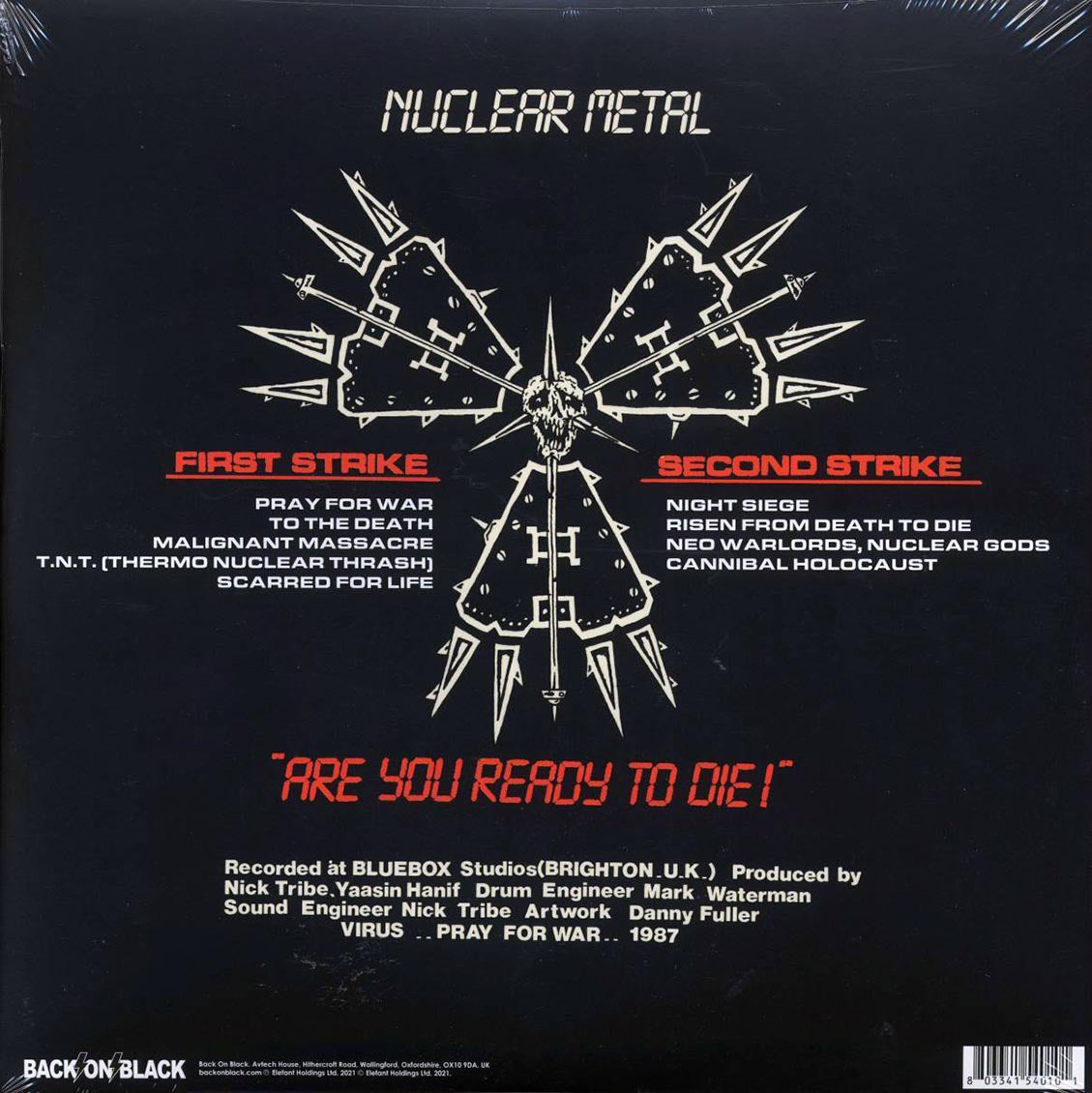 Virus - Pray For War (ltd. ed.) (white/red splatter vinyl) Vinyl Record