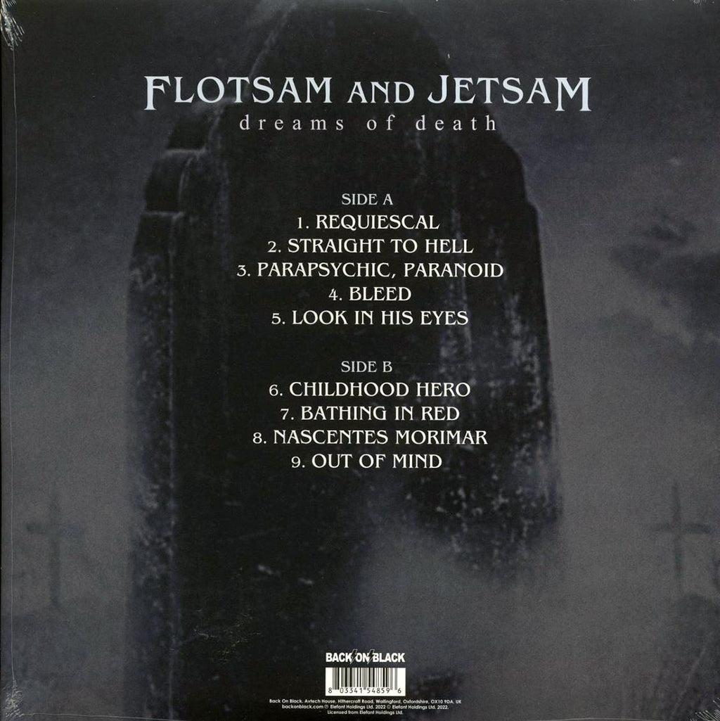 Flotsam & Jetsam - Dreams Of Death (ltd. ed.) (clear vinyl) Vinyl Record