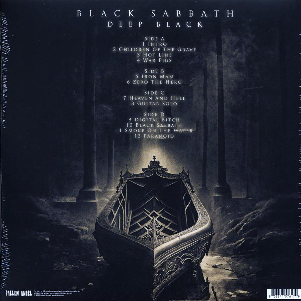 Black Sabbath - Deep Black: Live At Centrum, Worcester, MA, USA, November 4th 1983 (2xLP) Vinyl Record