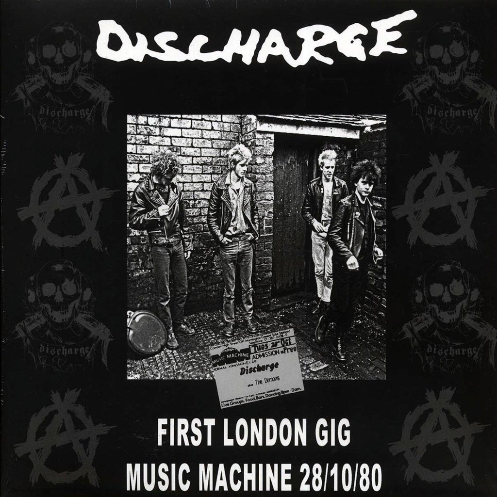 Discharge - First London Gig: Music Machine 28/10/80 (ltd. ed.) (clear vinyl) Vinyl Record