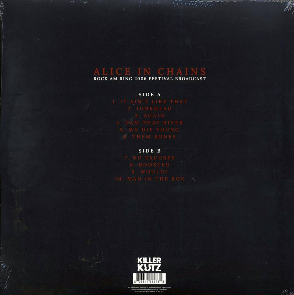 Alice In Chains - Rock AM Ring 2006 Festival Broadcast (ltd. ed.) (red vinyl) Vinyl Record
