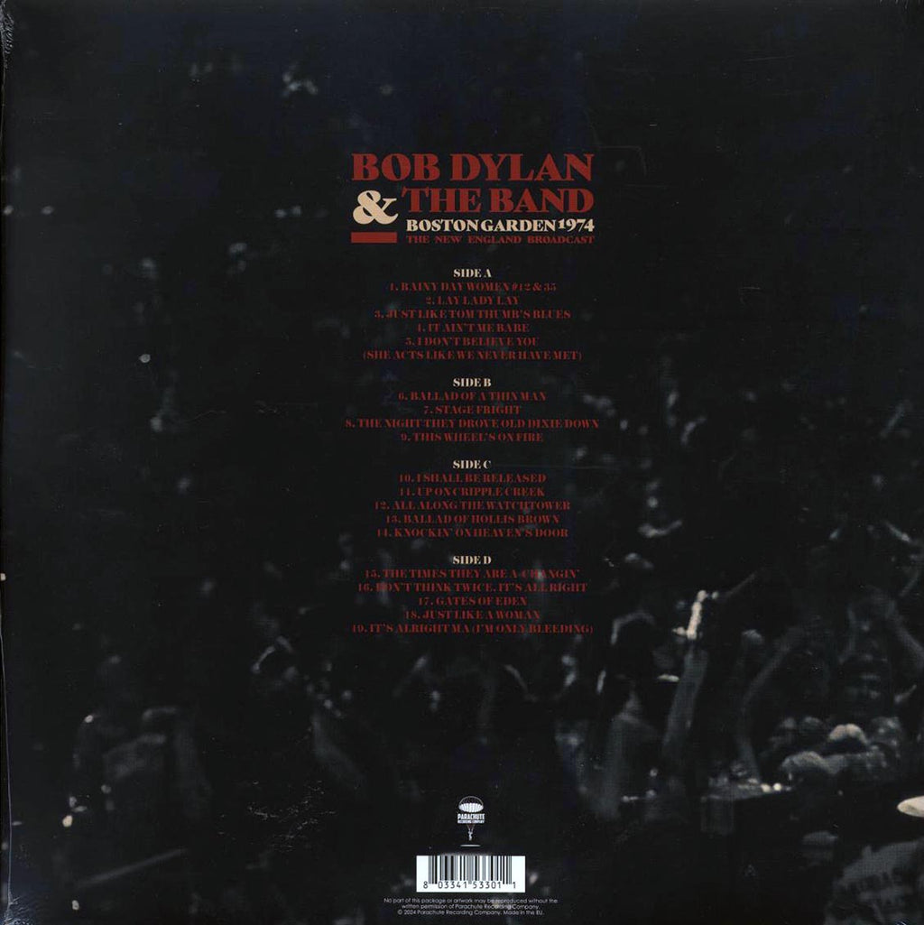 Bob Dylan & The Band - Boston Garden 1974: The New England Broadcast (2xLP) Vinyl Record