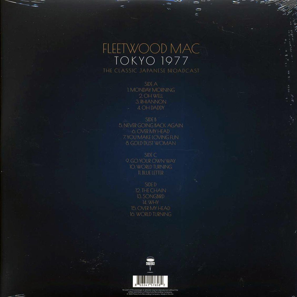 Fleetwood Mac - Tokyo 1977: The Classic Japanese Broadcast (2xLP) Vinyl Record