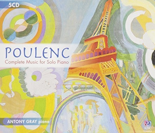 Gray,antony - Poulenc: Complete Music For Solo Piano - Music CD