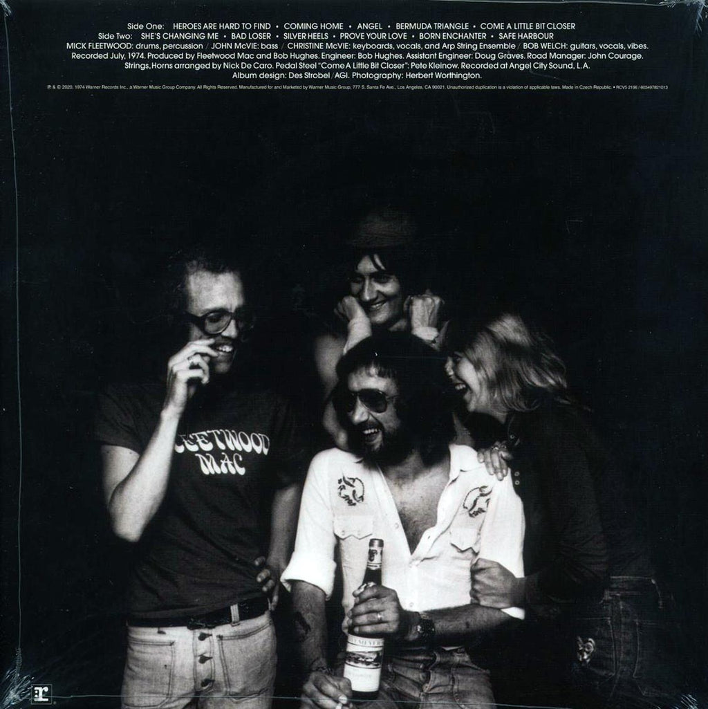 Fleetwood Mac - Heroes Are Hard To Find (ltd. ed.) (clear vinyl) Vinyl Record
