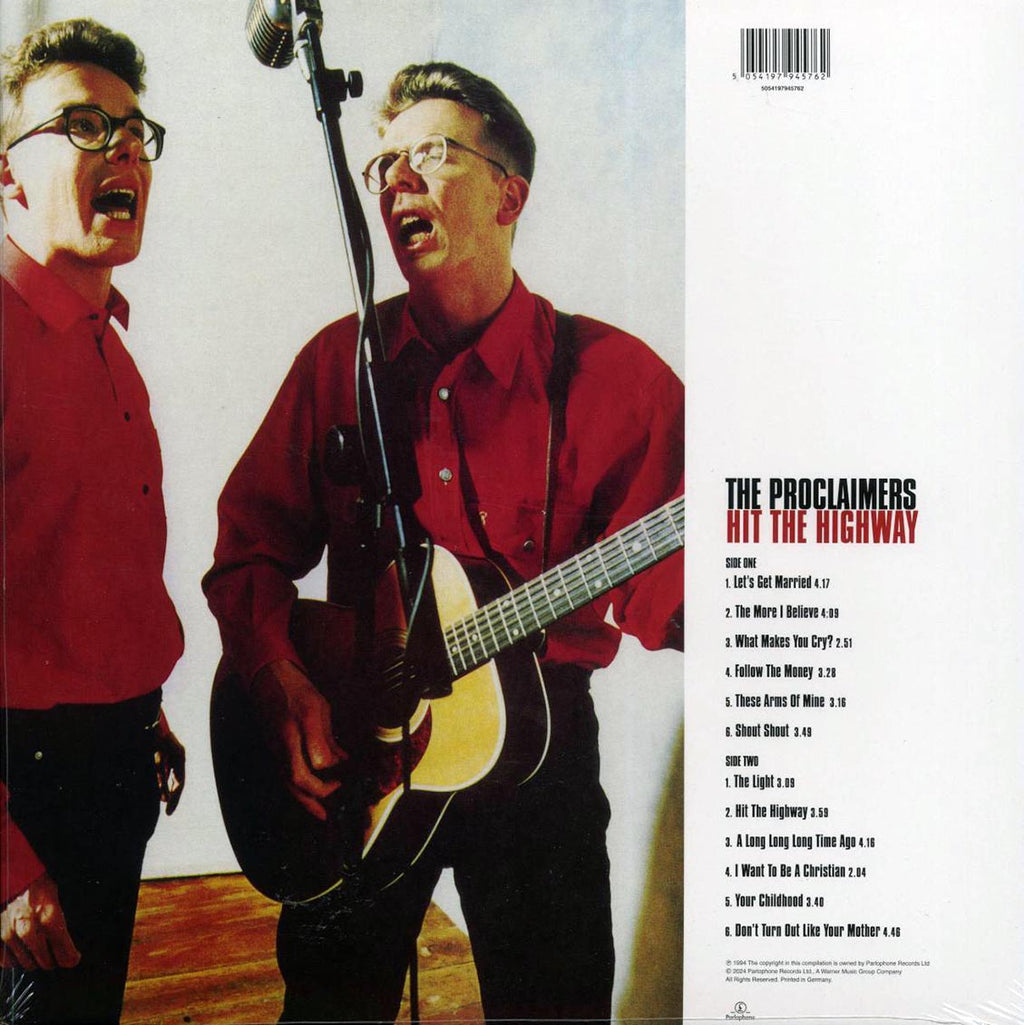 The Proclaimers - Hit The Highway (ltd. ed.) (red vinyl) Vinyl Record